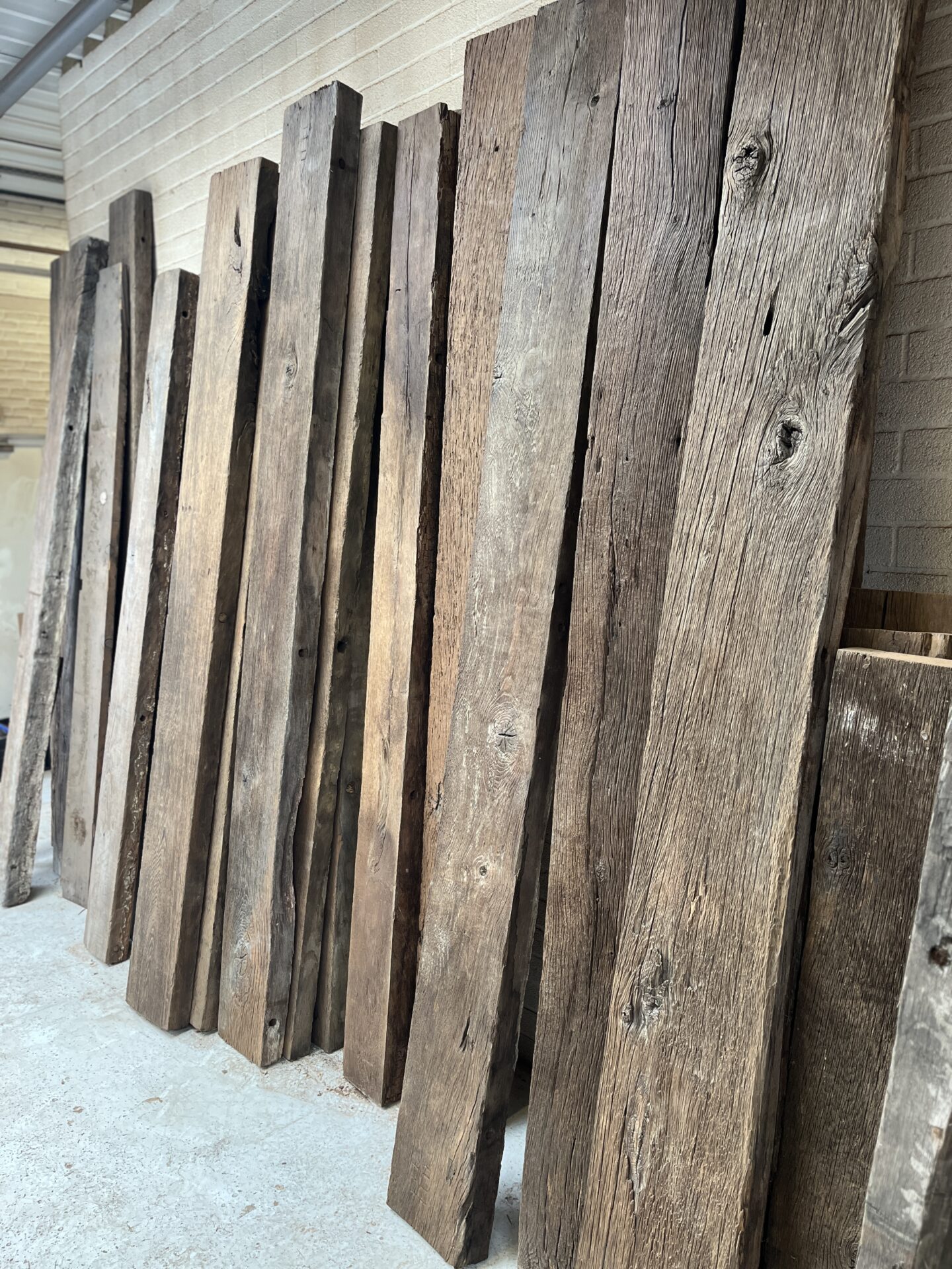 oud eiken planken