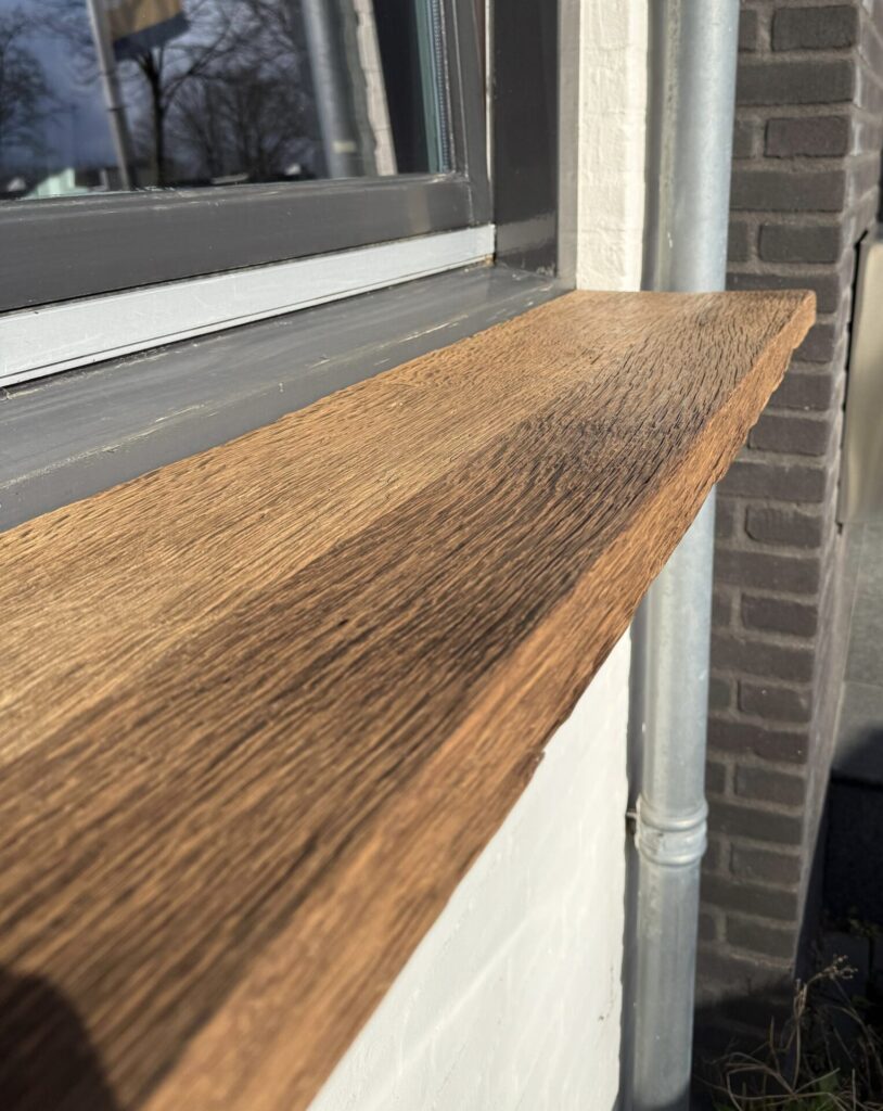 eiken vensterbank